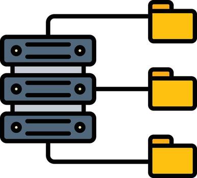 Data Source Vector Icon
