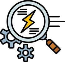 Statistical Power Vector Icon