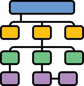 Structured Data Vector Icon
