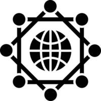 Global Infrastructure Vector Icon