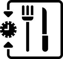 Intermittent Fasting Vector Icon