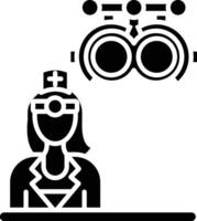 Children Eye Specialist Vector Icon