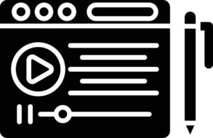 Post Script Vector Icon