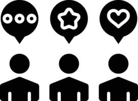 Social Media Audience Vector Icon