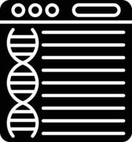 Bioinformatics Vector Icon