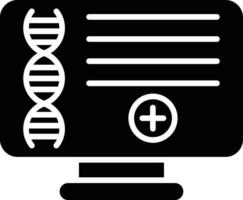 computacional biología vector icono