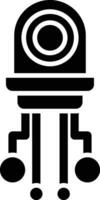 Nano Robot Vector Icon