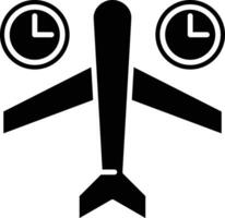 Jet Lag Vector Icon