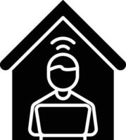 Remote Work Vector Icon