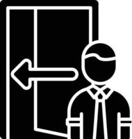 Exit Interview Vector Icon