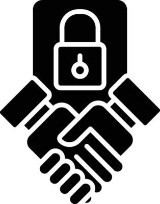 Confidential Agreement Vector Icon