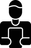 Digital Man Vector Icon