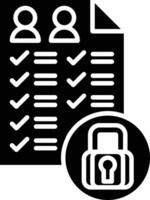 Access Control Vector Icon