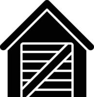 Garden Shed Vector Icon