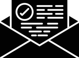 Email Verification Vector Icon