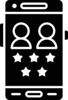 Customer Rating Vector Icon