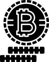 icono de vector de criptomoneda