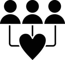 Caring People Vector Icon