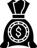 Money Bag Vector Icon