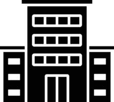 icono de vector de edificio de oficinas