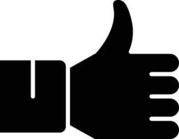 Thumbs Up Vector Icon