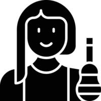 Musician Female Vector Icon