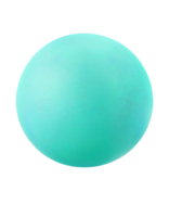 Kids light blue ball isolated on transparent background, created with generative AI png