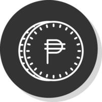 Philippine Peso Vector Icon Design