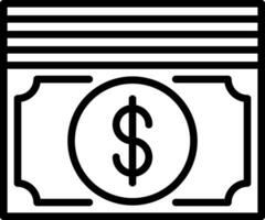 Cash Vector Icon Design