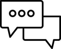 Speech bubble Vector Icon Design