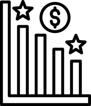 Analytics Vector Icon Design