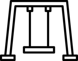 Swing Vector Icon Design