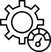 Performance Optimization Vector Icon Design