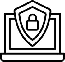 System Security Vector Icon Design