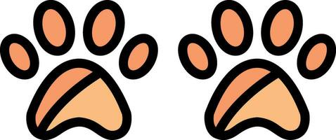 Paw Vector Icon Design