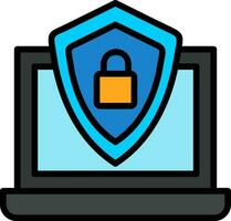 System Security Vector Icon Design