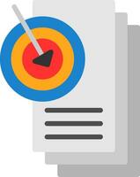 Goals Vector Icon Design