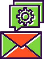 Email Support Vector Icon Design