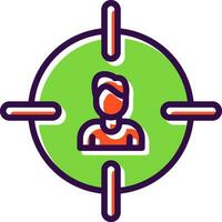 Target Audience Vector Icon Design