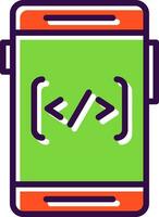 Coding Vector Icon Design