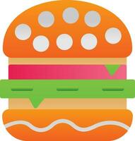 diseño de icono de vector de hamburguesa