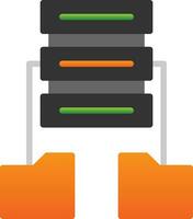 Data Backup Vector Icon Design