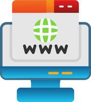 Domain Vector Icon Design