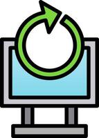 Data Recovery Vector Icon Design