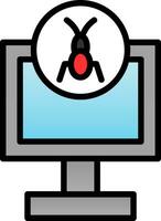 Malware Removal Vector Icon Design