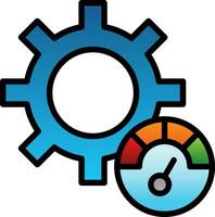 Performance Optimization Vector Icon Design