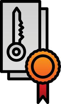 Software Licensing Vector Icon Design