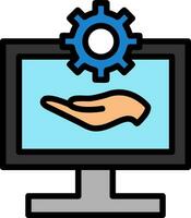 Software Support Vector Icon Design