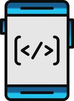 Coding Vector Icon Design