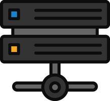 Server Vector Icon Design